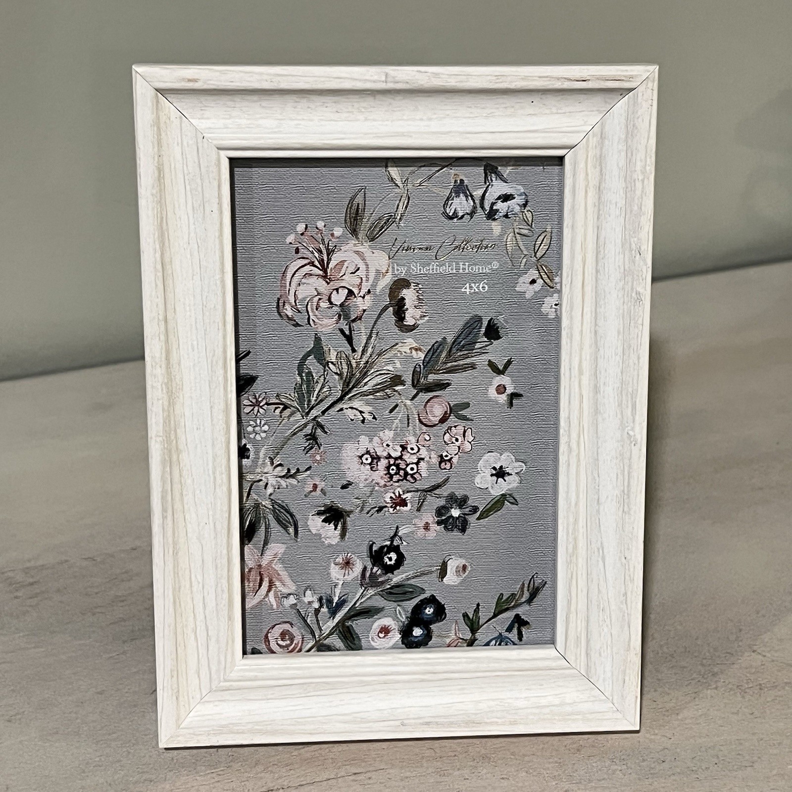 White Picture Frame 4×6 Vertical Or Horizontal Sheffield Home Vivian Collection