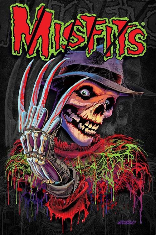 Misfits Nightmare Fiend Poster 24in x 36in