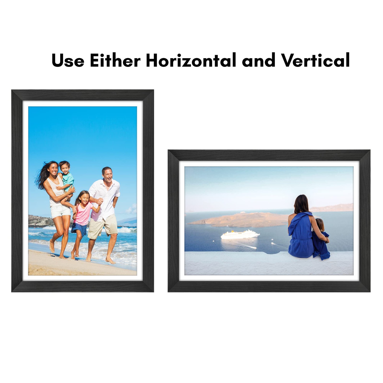 12×18 Poster Frame with ShatterResistant Glass Use as 11×17 Frame with Mat o…