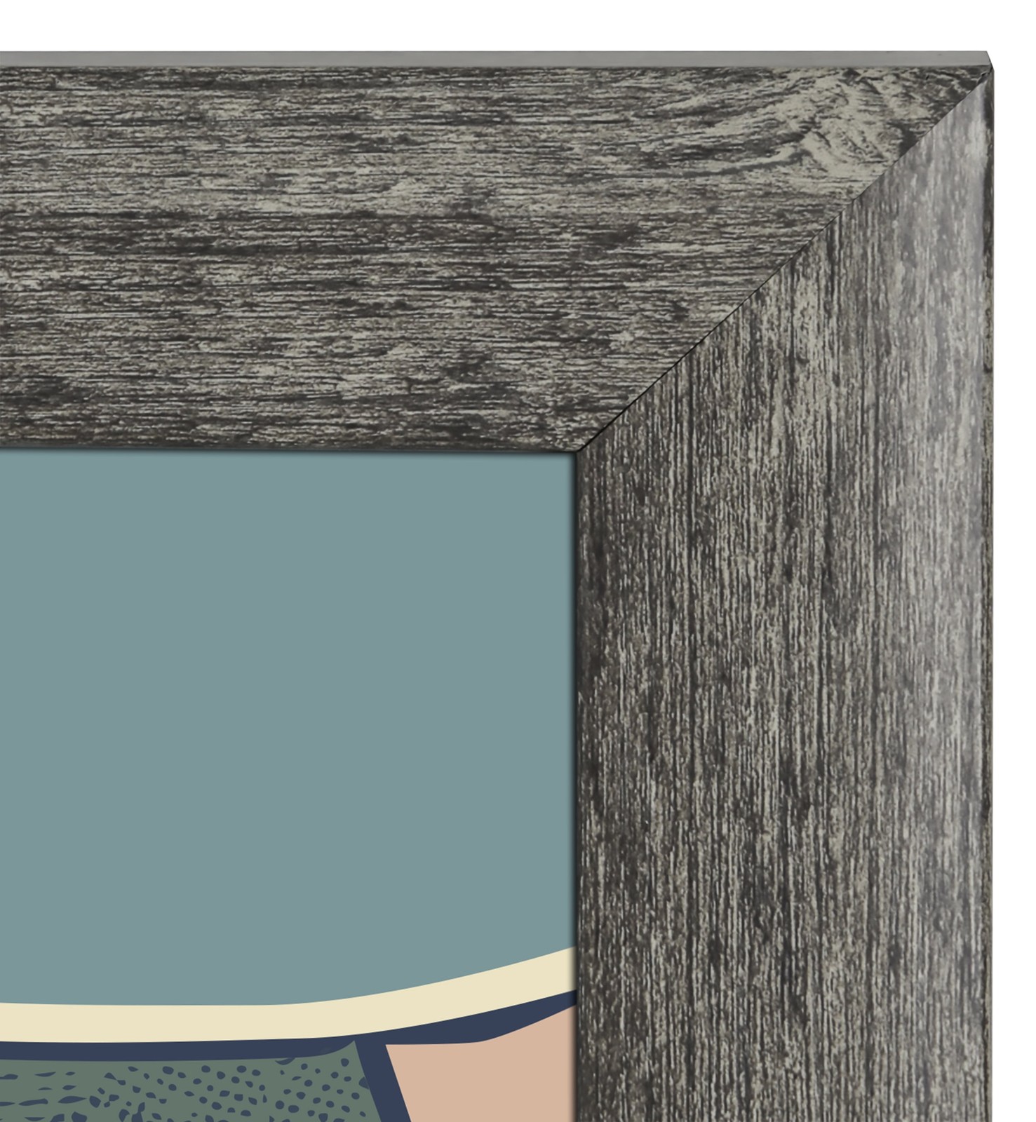 18×24 Rustic Gray Museum Poster Frame