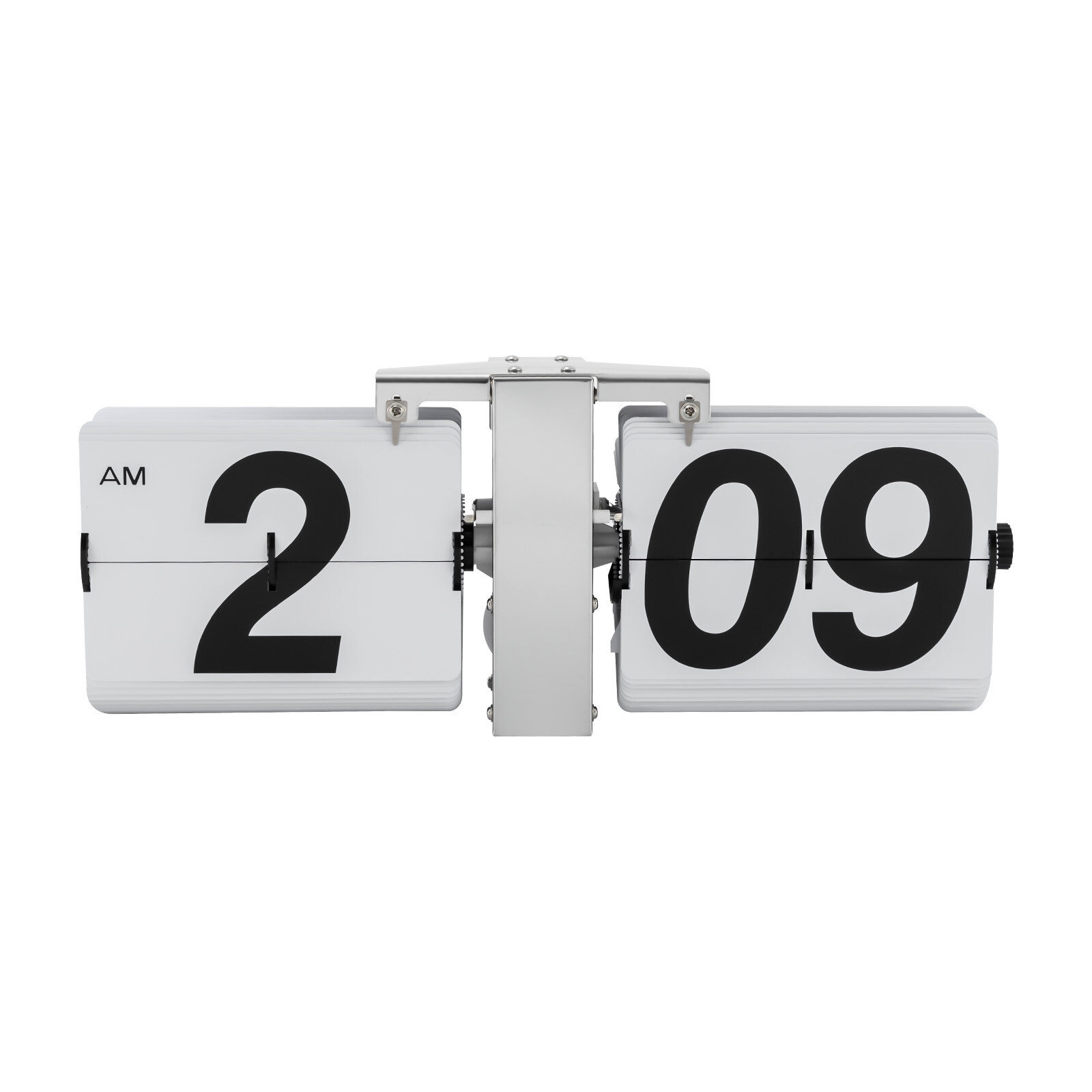 Retro Wall Mount/Tabletop Flip Clock Battery Powered Digital Display Clock