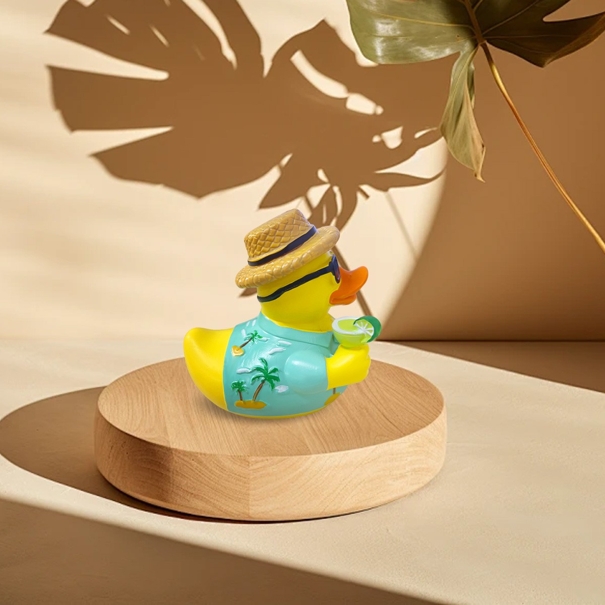 Margaritaville Rubber Duck Style Resin Collectible High Quality Decor Parrot
