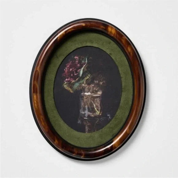 Oval Frame Floral Wall Art – Threshold designed with Studio McGee