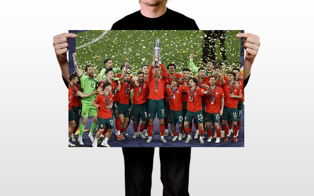 Portugal Nations 2025 Champions Trophy Ceremony – POSTER 20″x30″