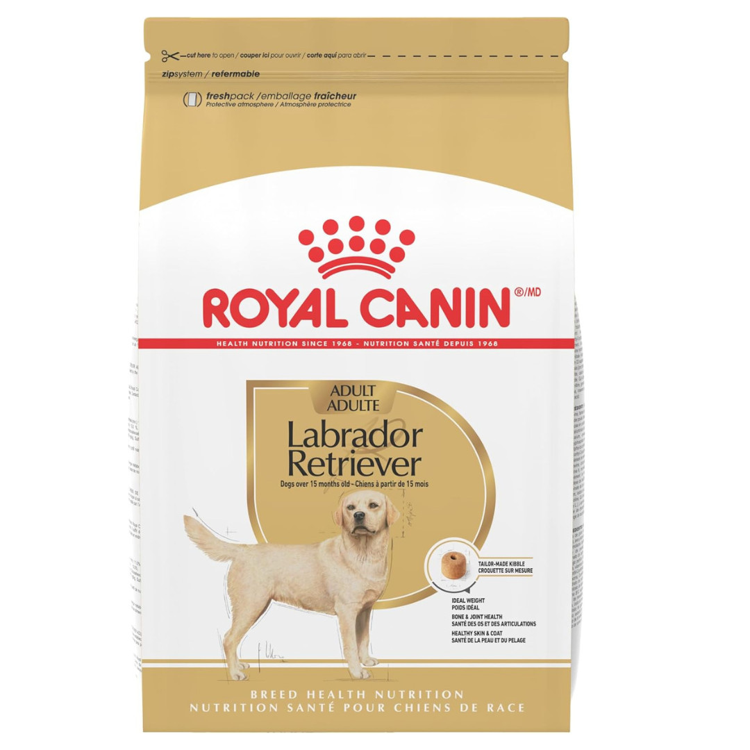 Royal Canin Labrador Retriever Adult Breed Specific Dry Dog Food – 30 Pound