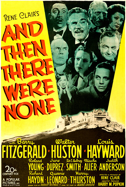 And Then There Were None – 1945 – Movie Poster
