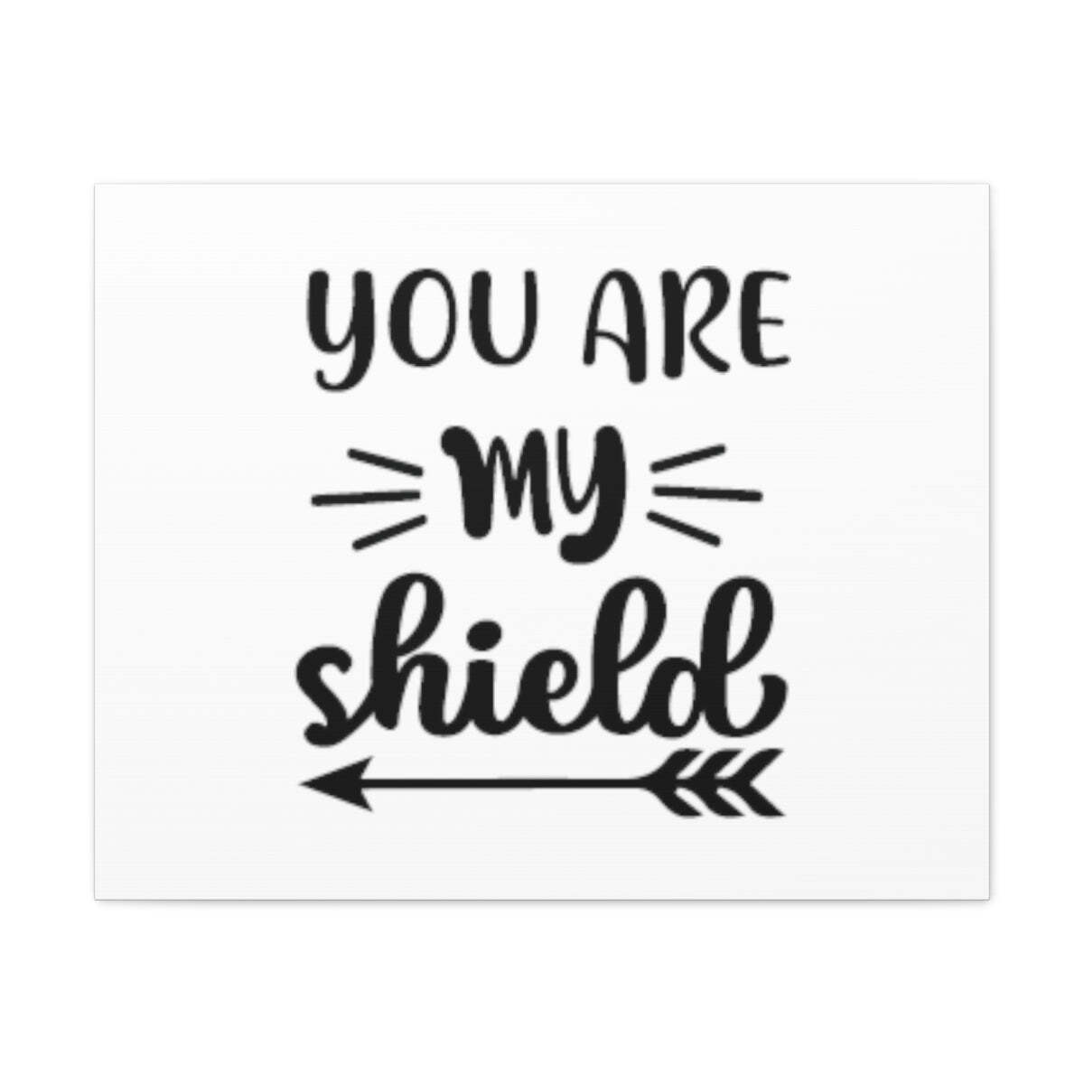 Psalm 3:3 You Are My Shield Arrow Bible Verse Canvas Christian