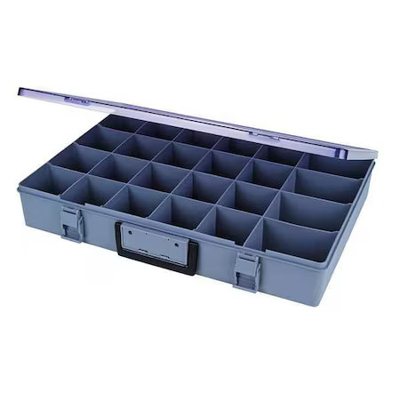 Flambeau 1024-2 Plastic, 24 Compartments, 3 In D X 3 In H X 13 In W