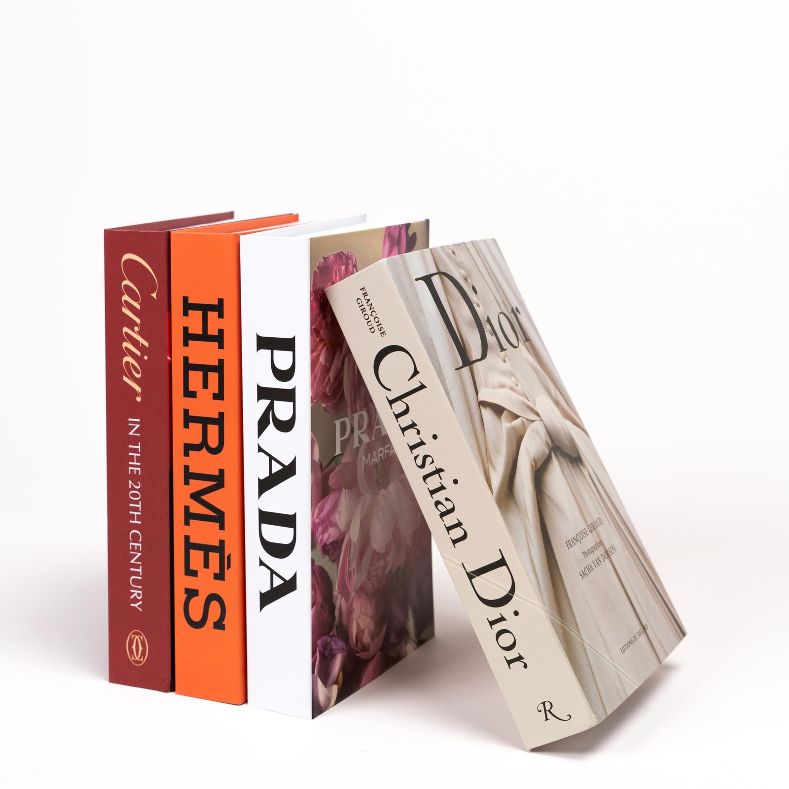 4 Pcs Decorative Faux Books for Home Decor – Modern Fake Books for Coffee Tab…