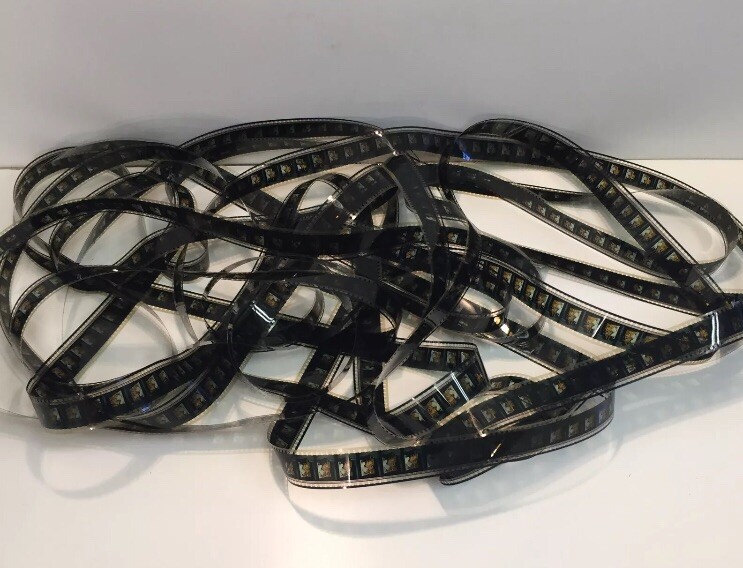 Actual film 35mm Movie Film 50ft. Art Decor Theater Room Decor Old/Party