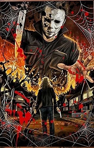 Halloween Horror Characters Poster Print Michael Myers Poster Horror Movie