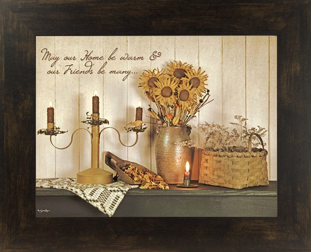 Country Home Framed Wall Print