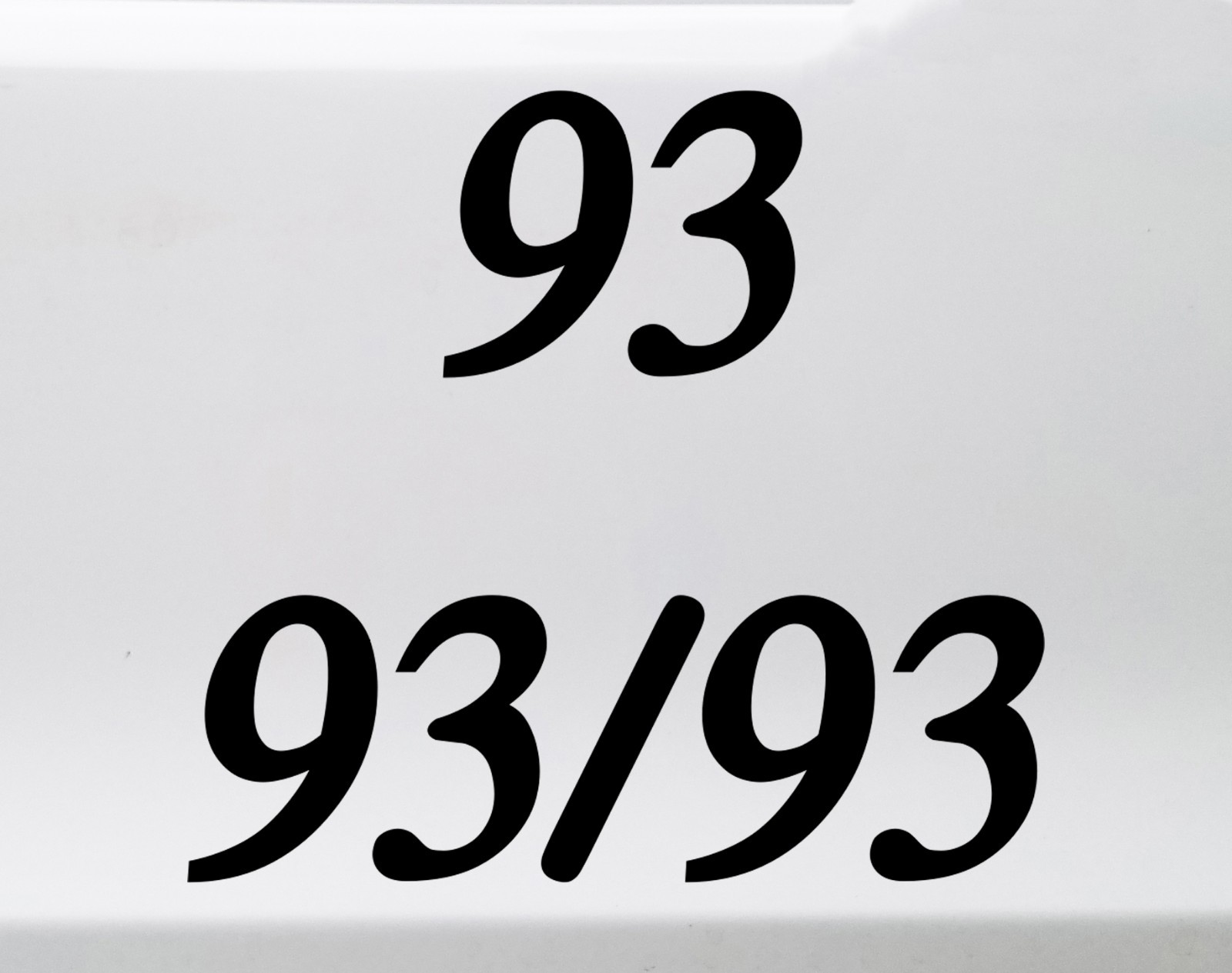 93 93/93 Thelema Vinyl Sticker Decal Set Sacred Symbol Esoteric Aleister Crowley