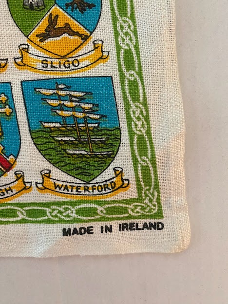 Ireland Wall Hanging, Made by Linanne, Coat of Arms