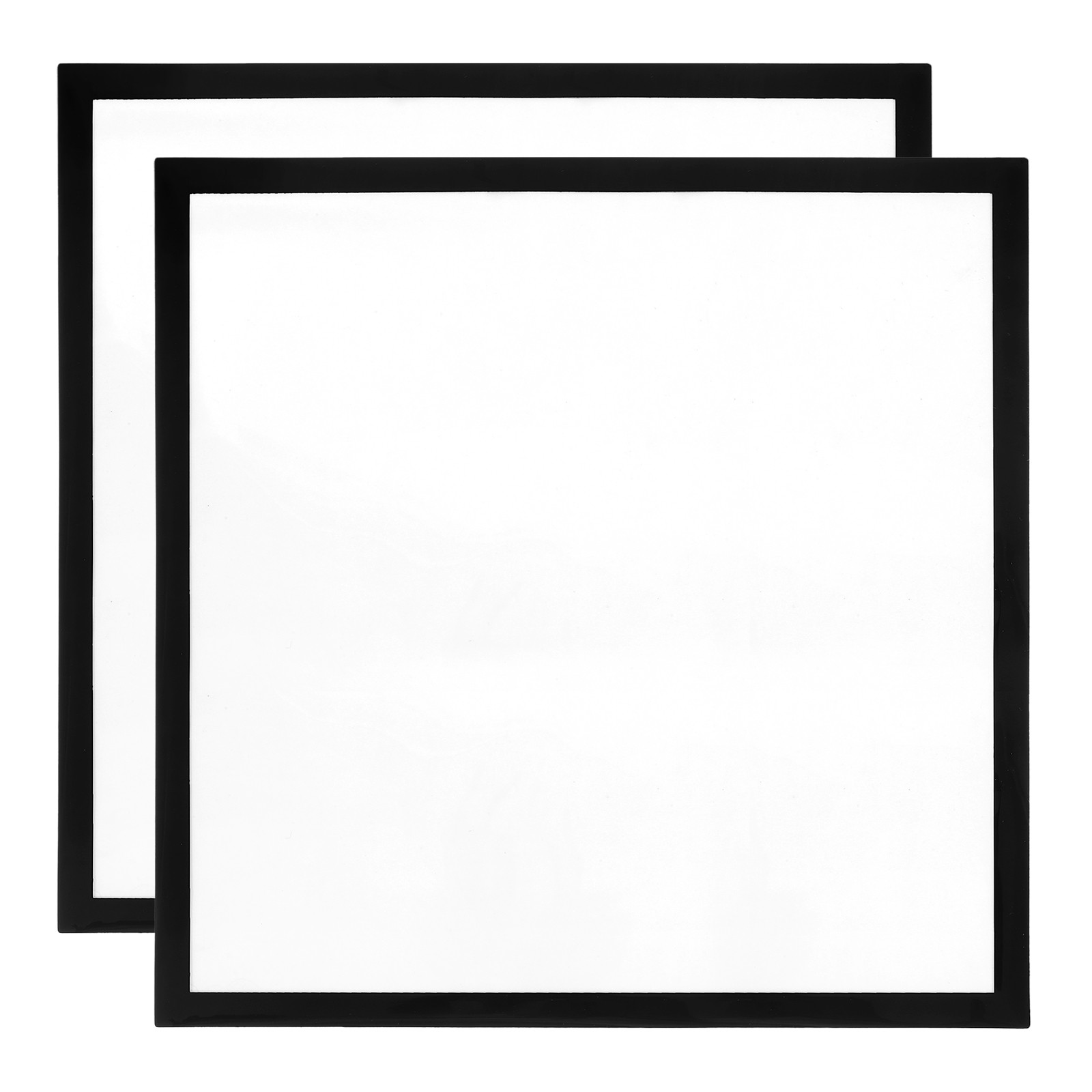 2 Pcs Diamond Art Frames 14″ x 14″ Frames for 13″ x 13″ Picture Black