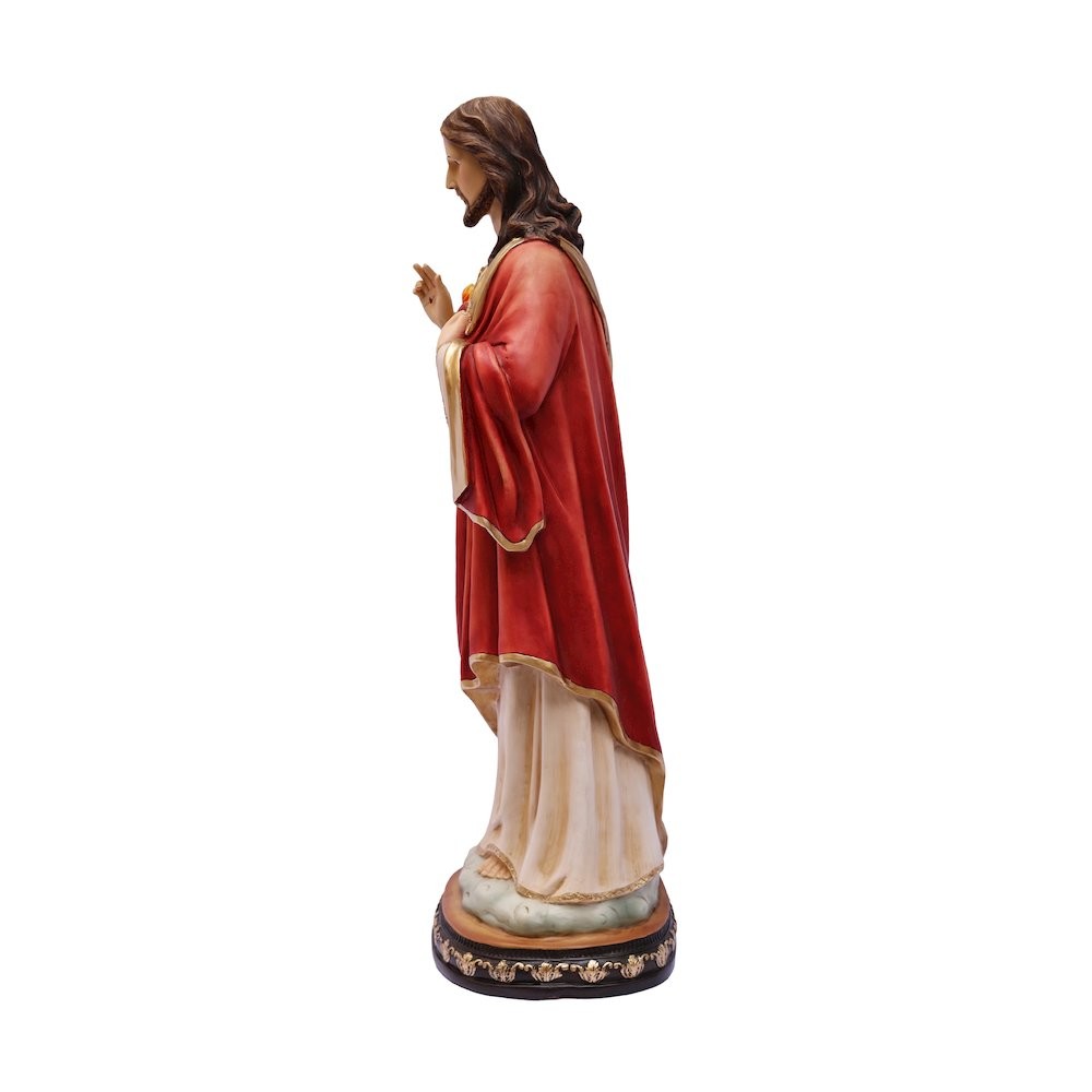 39 in Sacred Heart of Jesus Statue Religious Decor Indoor/Outdoor