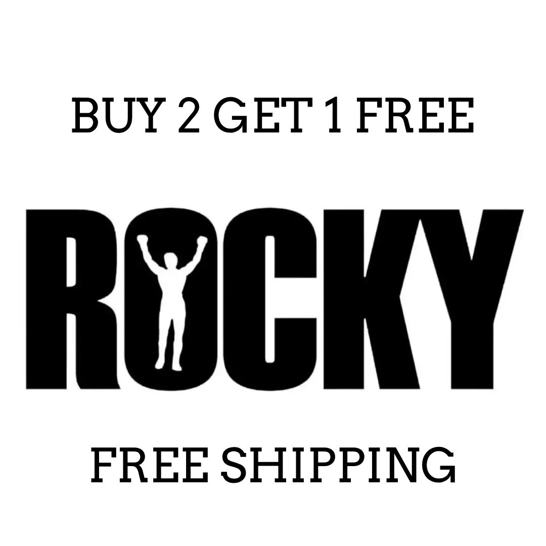 ROCKY BALBOA Vinyl Die Cut Car Decal – FREE SHIPPING