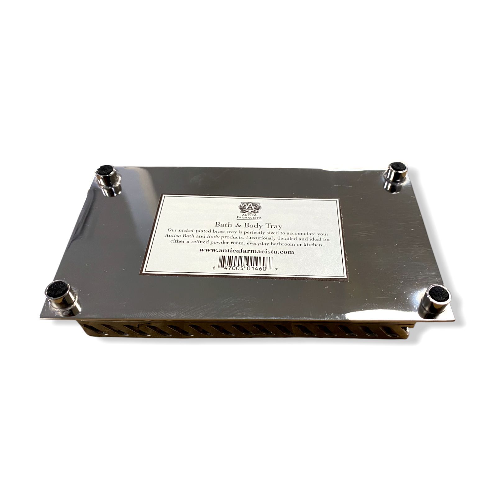 $37 Antica Farmacista Bath and Body Bathroom Soap Shaving Sink Vanity Tray