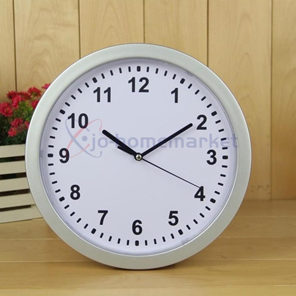 Wall Mounted Clock with Door for Storage Secret Interior Compartment