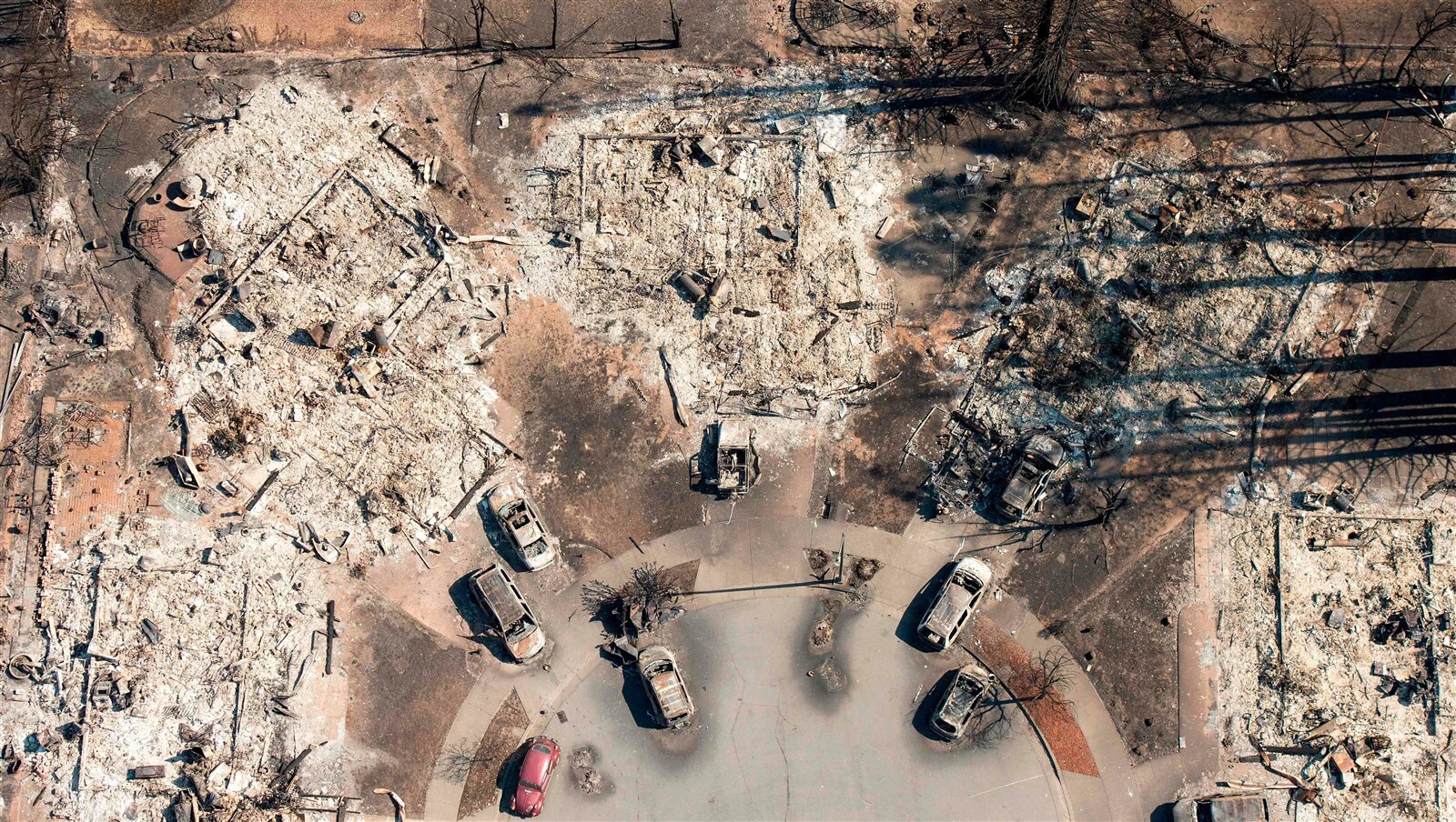 California Wildfires Burned Homes POSTER PICTURE PHOTO PRINT BANNER 13303