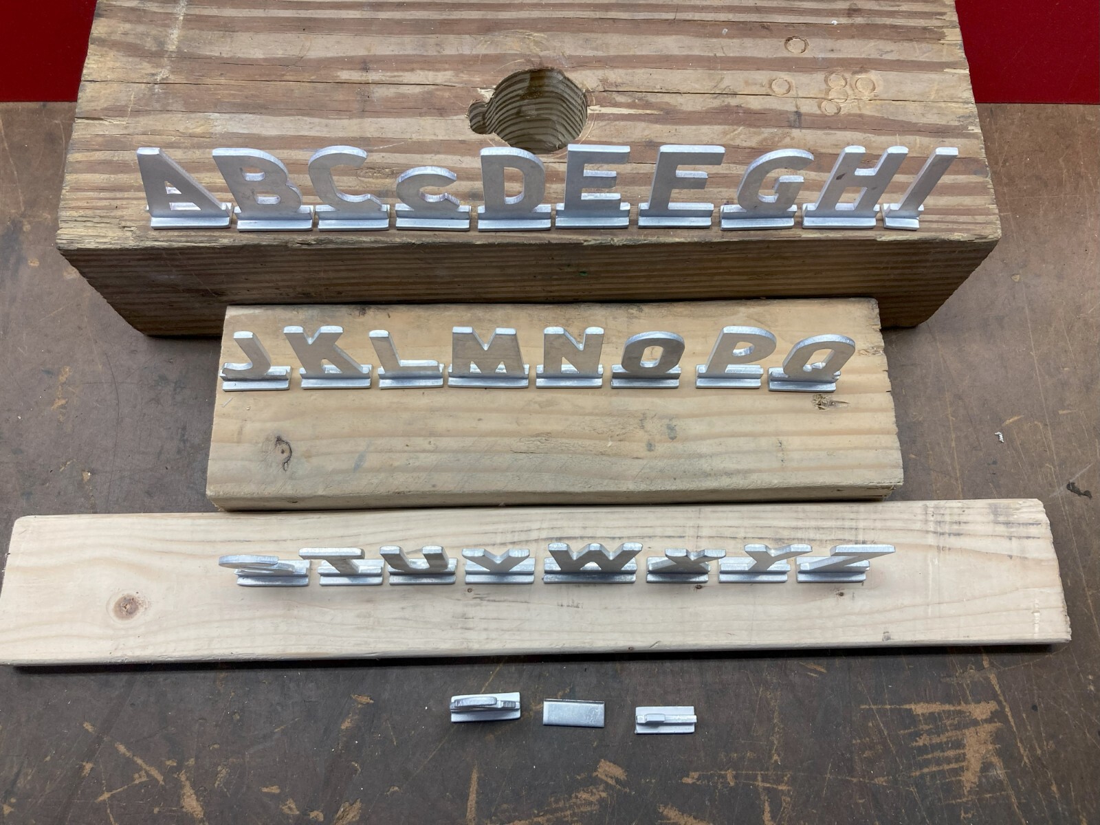 Aluminum Mailbox Letters