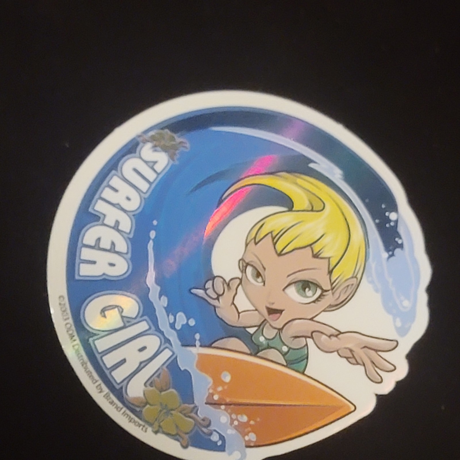 2003 Y2k Girl. ODM Brand Import Collection. vending Machine Sticker