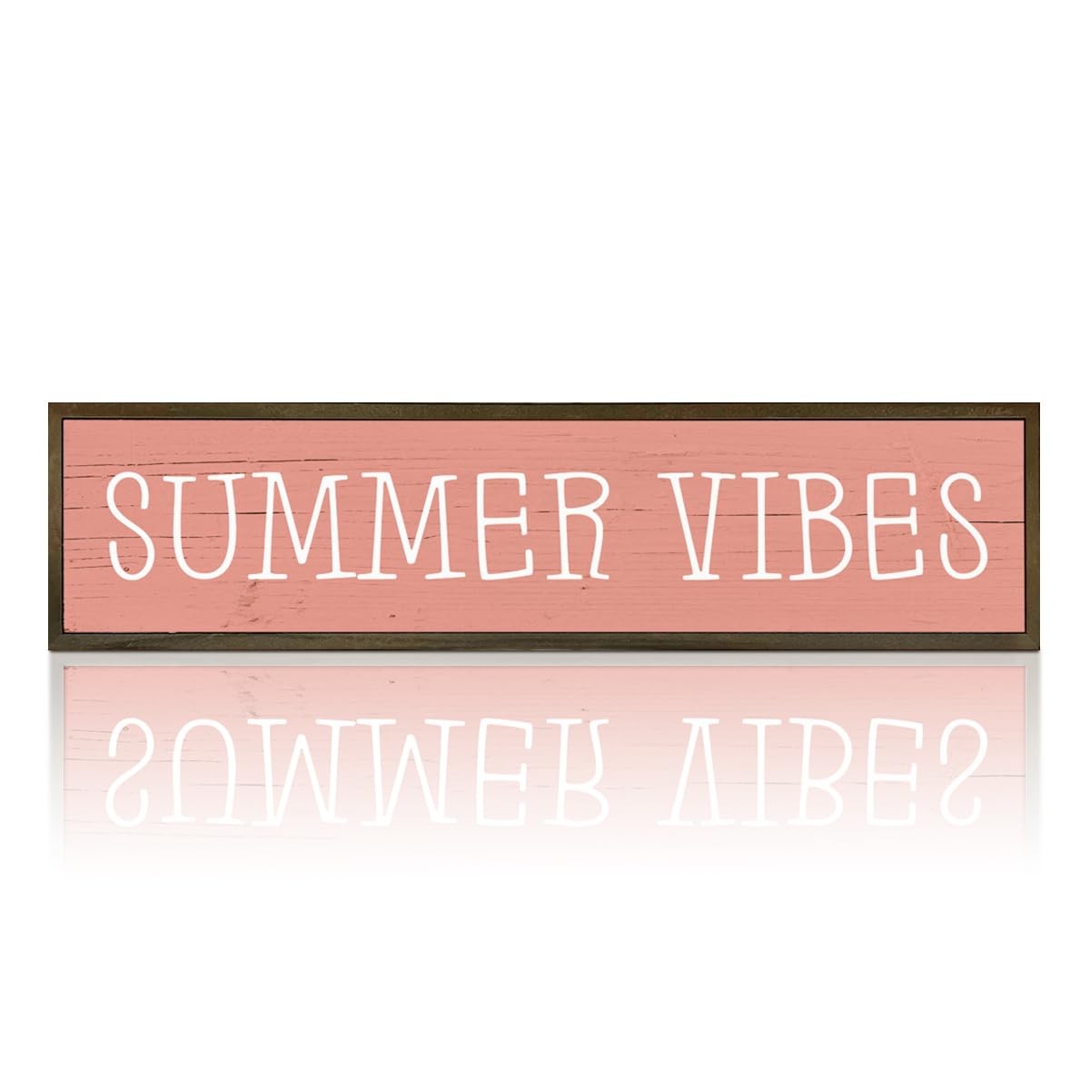 Summers Wall Decor, Summer Wooden Signs, Farmhouse Desk Decoration, Home Deco…