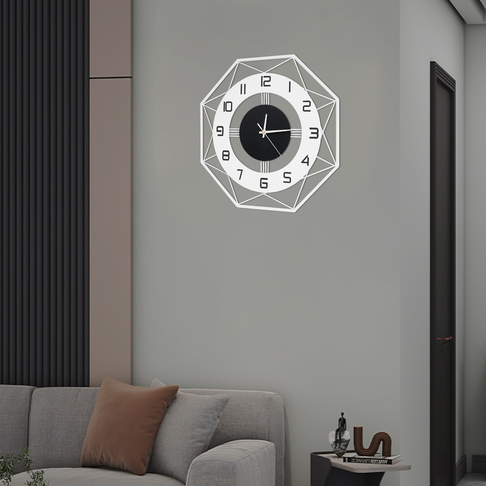 Modern Wall Clock Decorative Indoor Wall Clock, Wall Mounted Clock for Home?