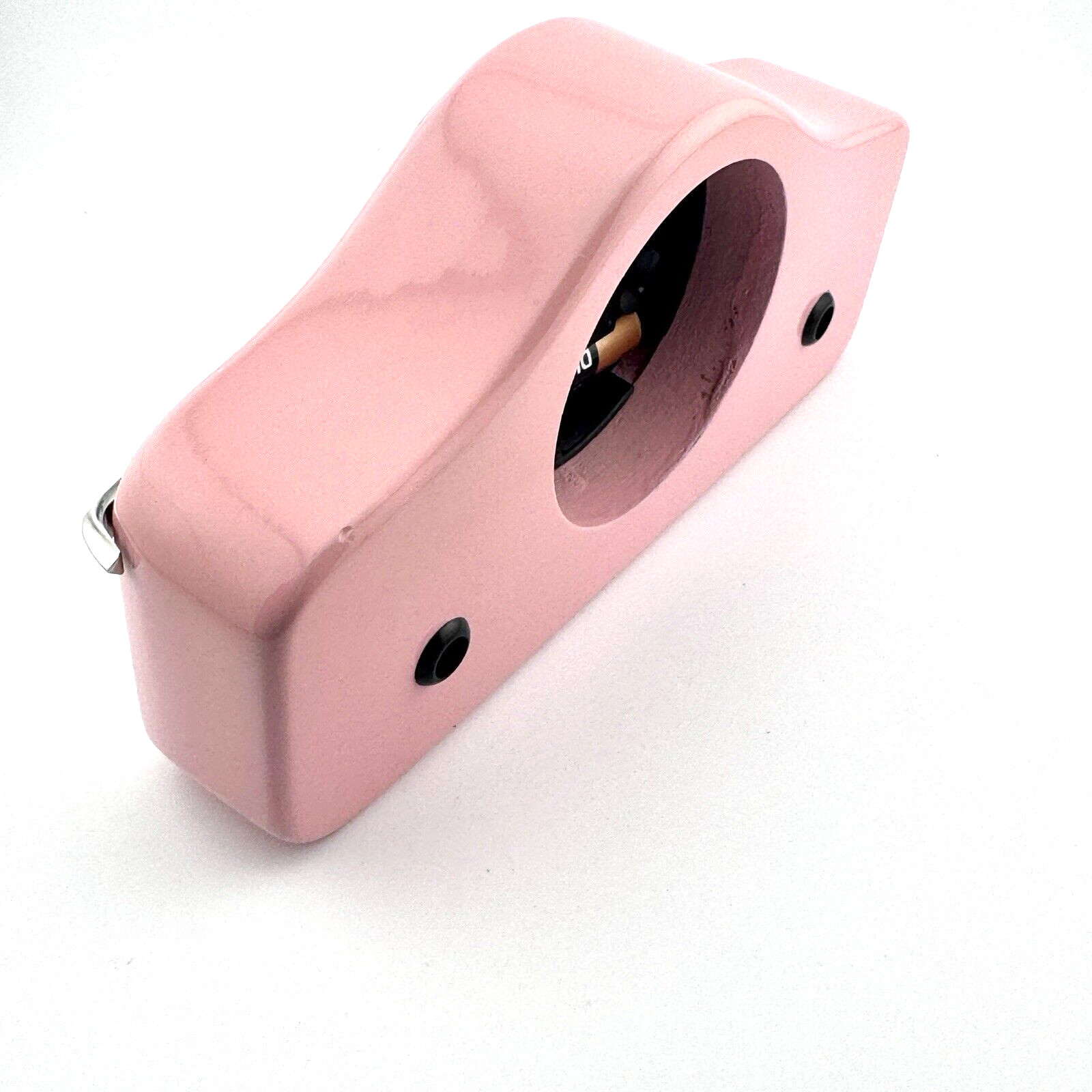 Retro Car 3-in-1 Dashboard Style Clock Thermometer Hygrometer Pink RARE!