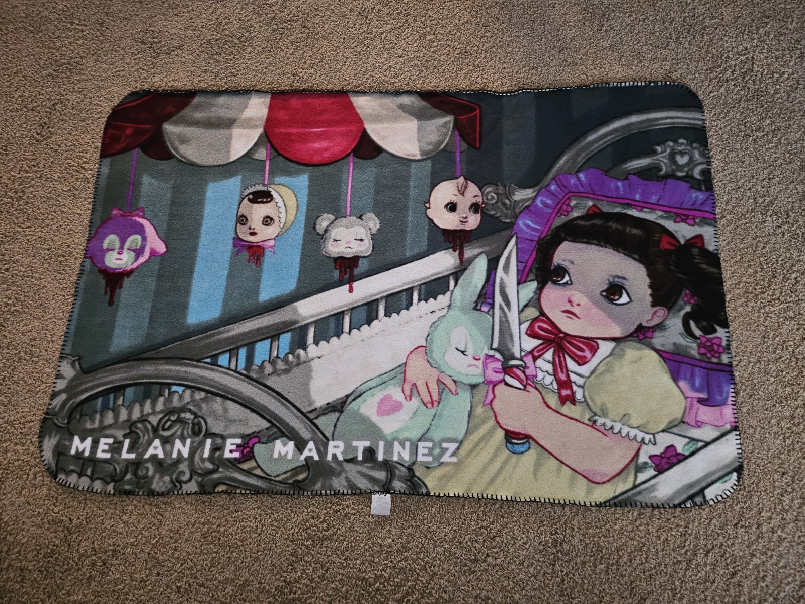 Melanie Martinez Hanging Heads Cry Baby Blanket From Hot Topic 2017