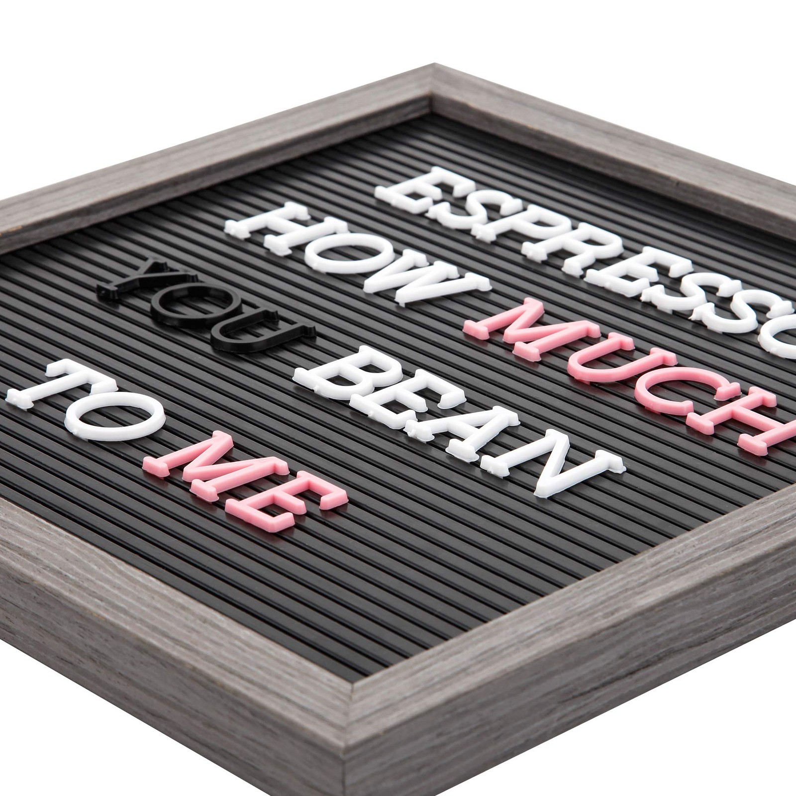 1 Inch Letters for Felt Letter Board, 188 Pieces 1 inch, 1 inch White