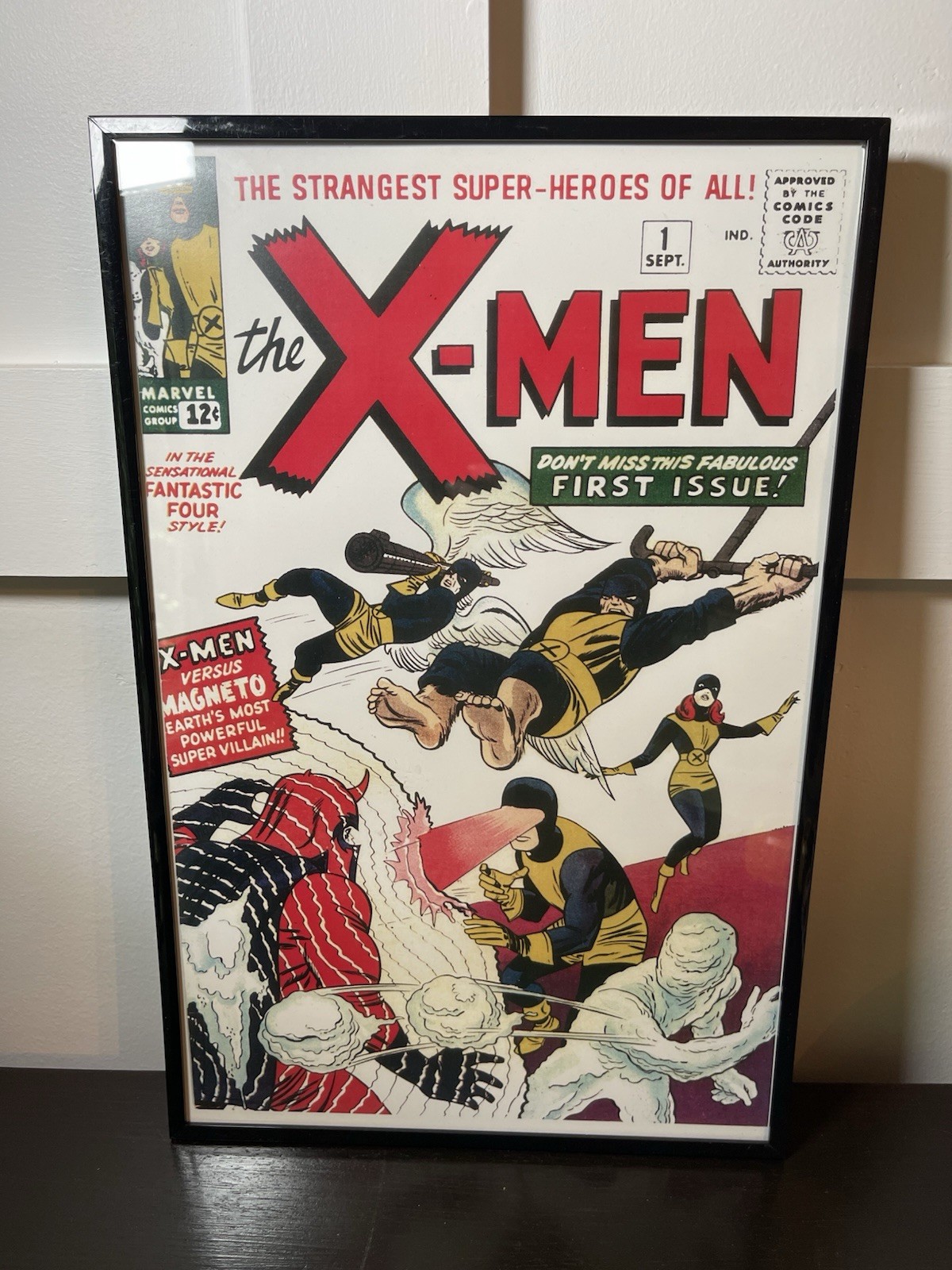 The X-Men COMICS COMIC COVER 11×17 X-Men Vs Magneto POSTER PRINT FRAMED In GLASS