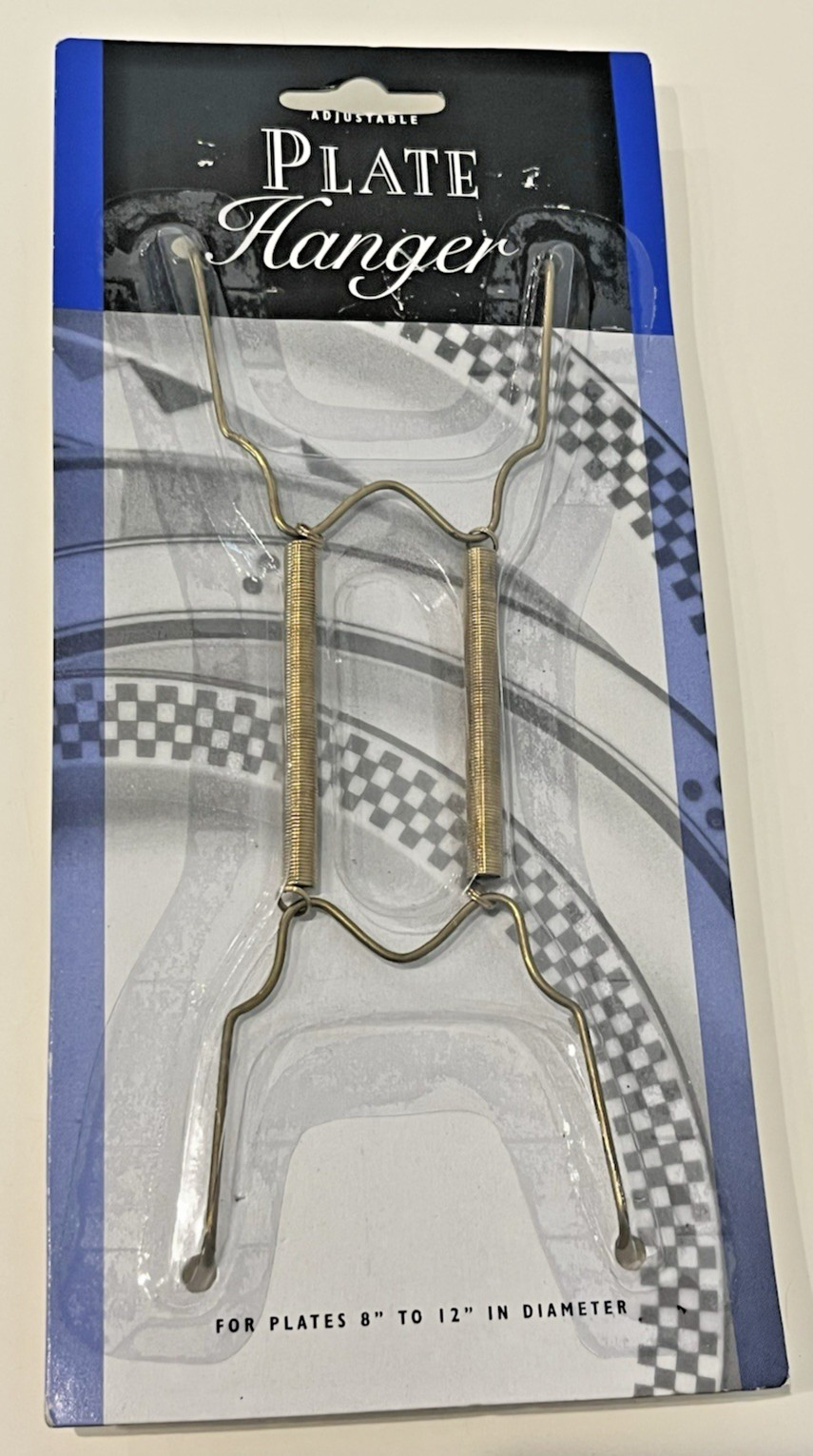 Plate Hanger For Plates 8″ to 12″ NOS Sealed Adjustable
