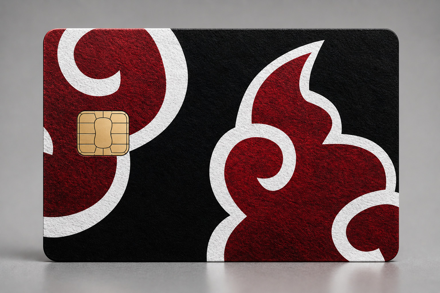 Akatsuki Cloud Credit Card Skin Naruto Anime Debit Card Sticker