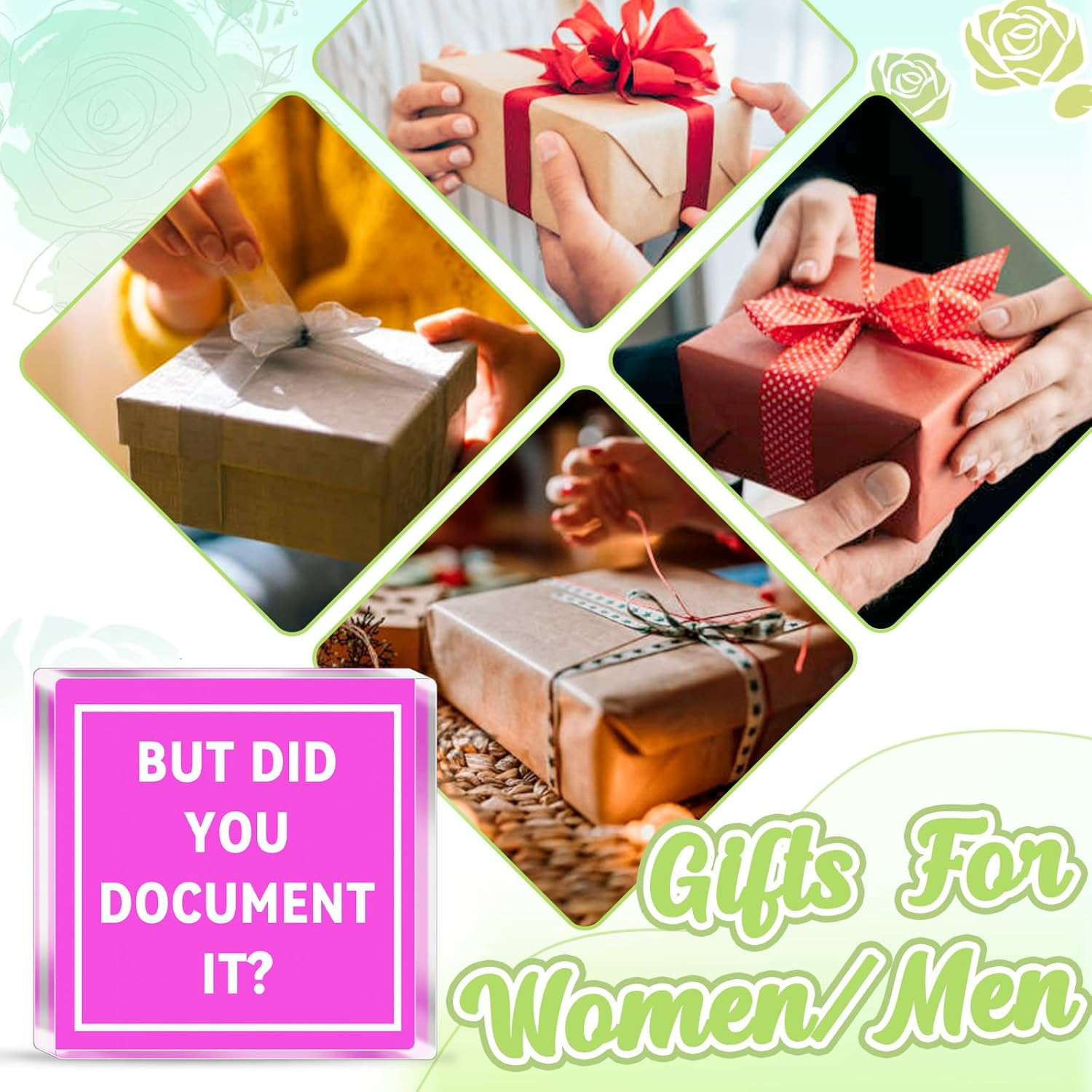 Bosses Day Gifts for Women Men Pink Girly Office Decor for Women Boss Coworkers
