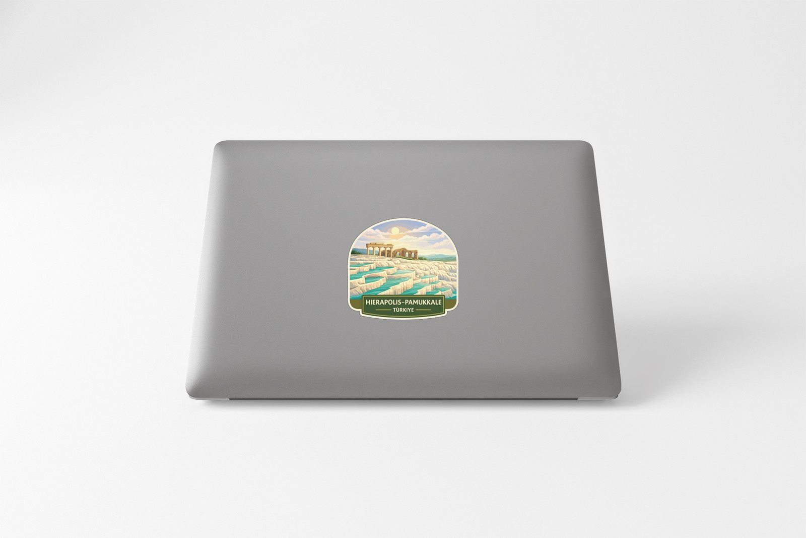 Hierapolis-Pamukkale Türkiye Sticker Decal Vinyl Die-Cut World Heritage Sites