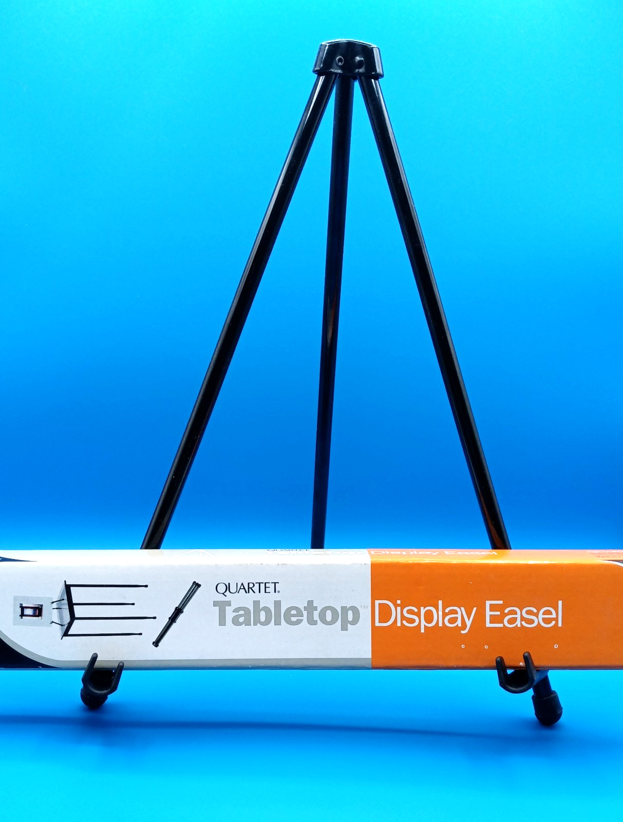 Black Portable Easel Quartet Tabletop Adjustable Easel 13″ Model 28E