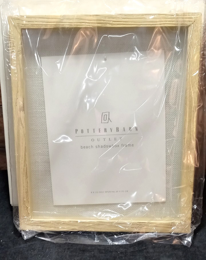 Pottery Barn Outlet Shadow Box Frame -Sundrop – 8″ x 10″