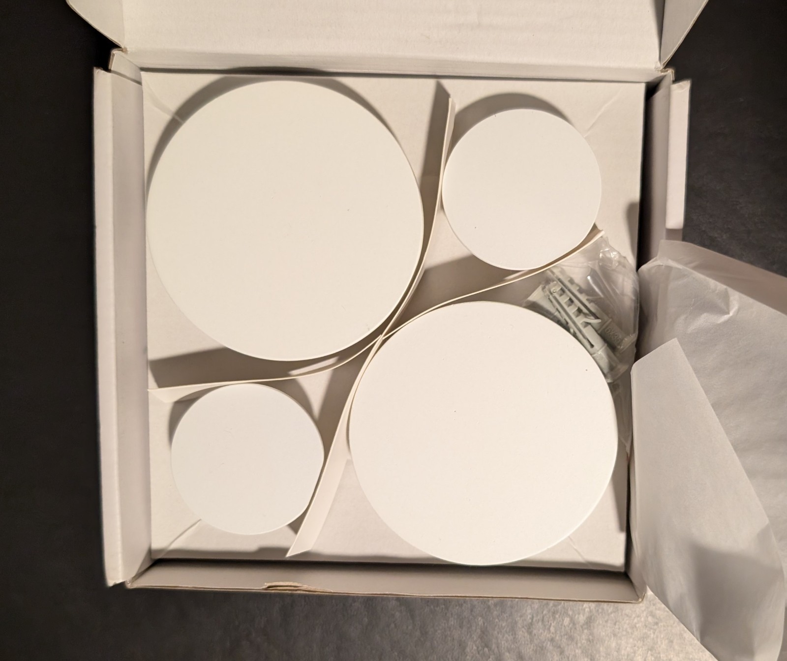 Blomus Ponto Wall Hooks Set of 4 in Lily White – 65798 – New Open Box