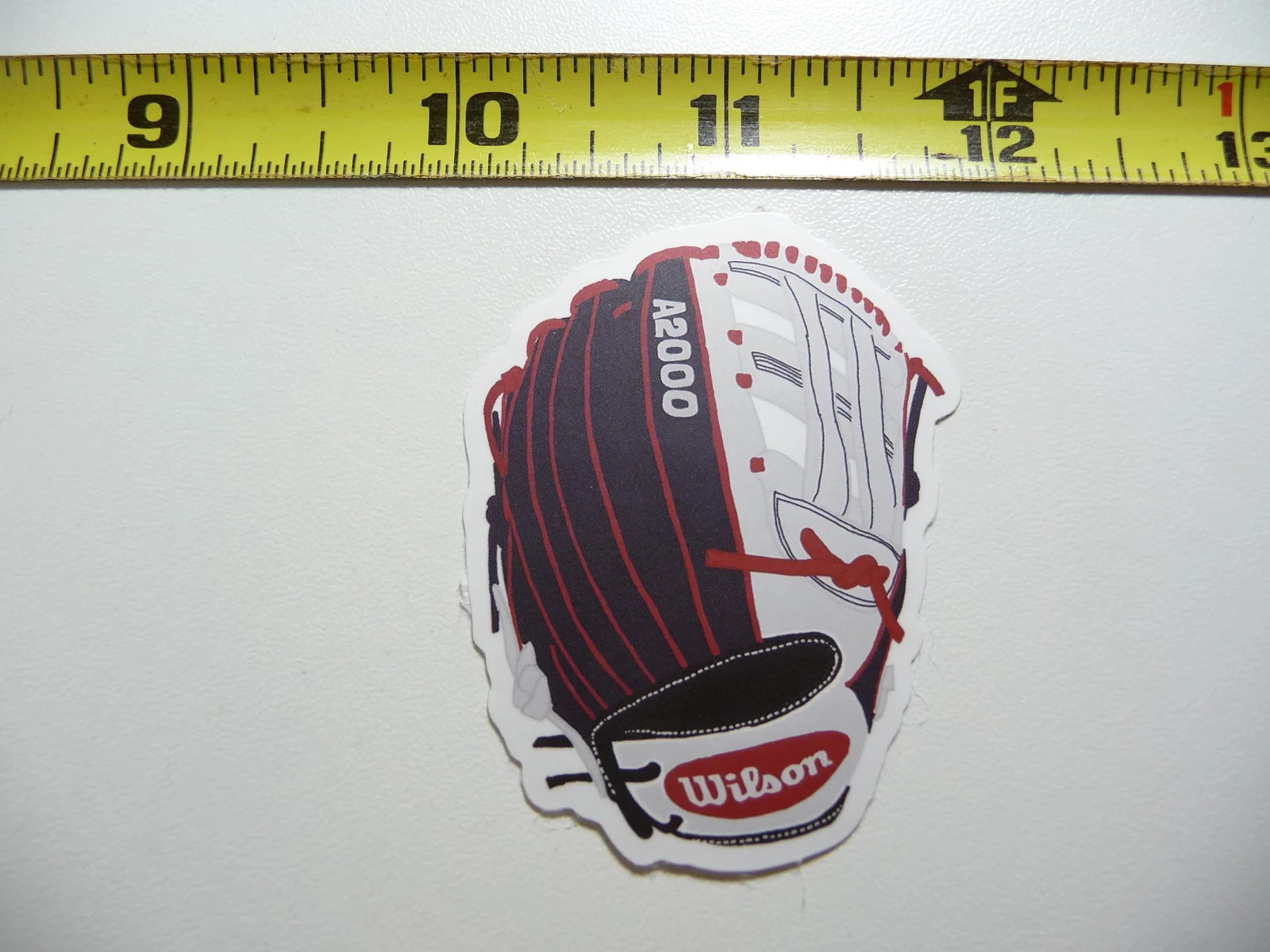 WILSON BASEBALL GLOVE SMALL STICKER DECAL GAME ATHLETIC SPORTS GAME