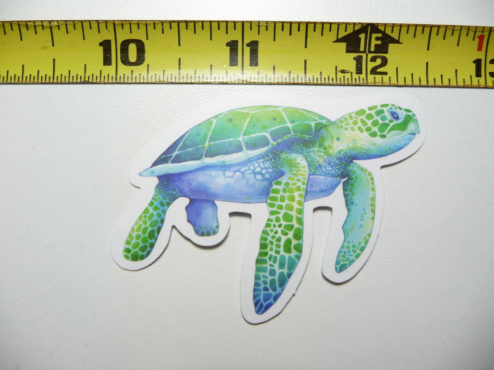 BEAUTIFUL SEA TURTLE HAWAII SMALL STICKER DECAL SCRAPBOOKING WALL VACATION