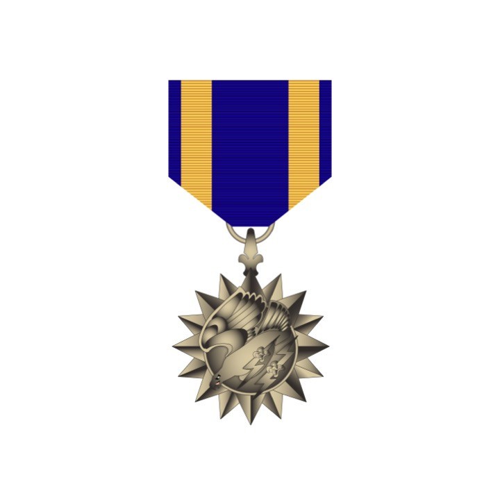 Air Medal Decal: Full Color, Veteran Owned | 6-Inch | $2 Shipping