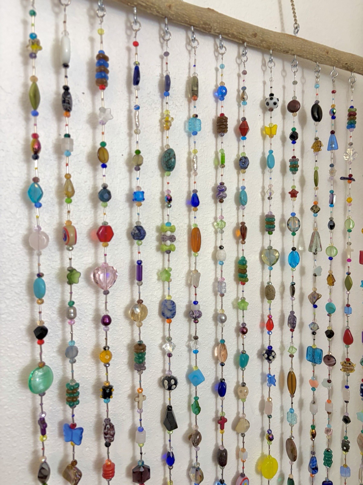 🌈✨ Handmade Beaded Wall Hanging — One of a Kind Art Piece ✨🌈