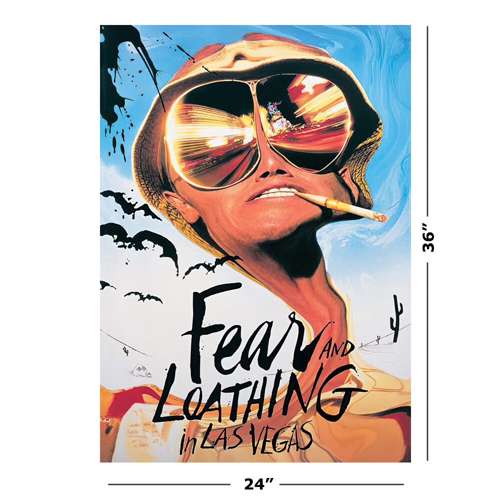 Fear And Loathing In Las Vegas – Movie Poster / Print (Regular) (24″ X 36″)
