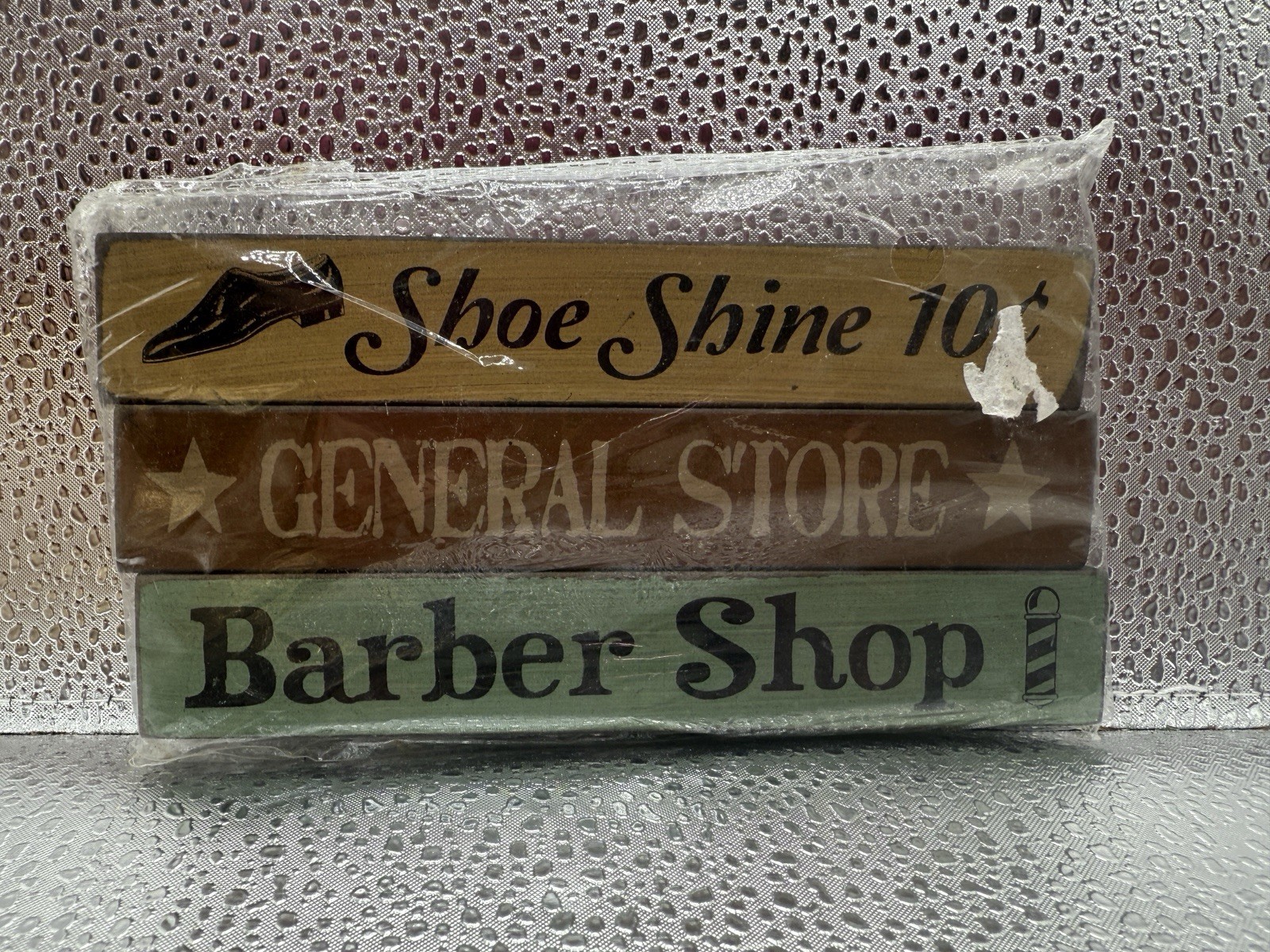 General Store 3 Mini blocks 1″ wide and 6″ length NEW