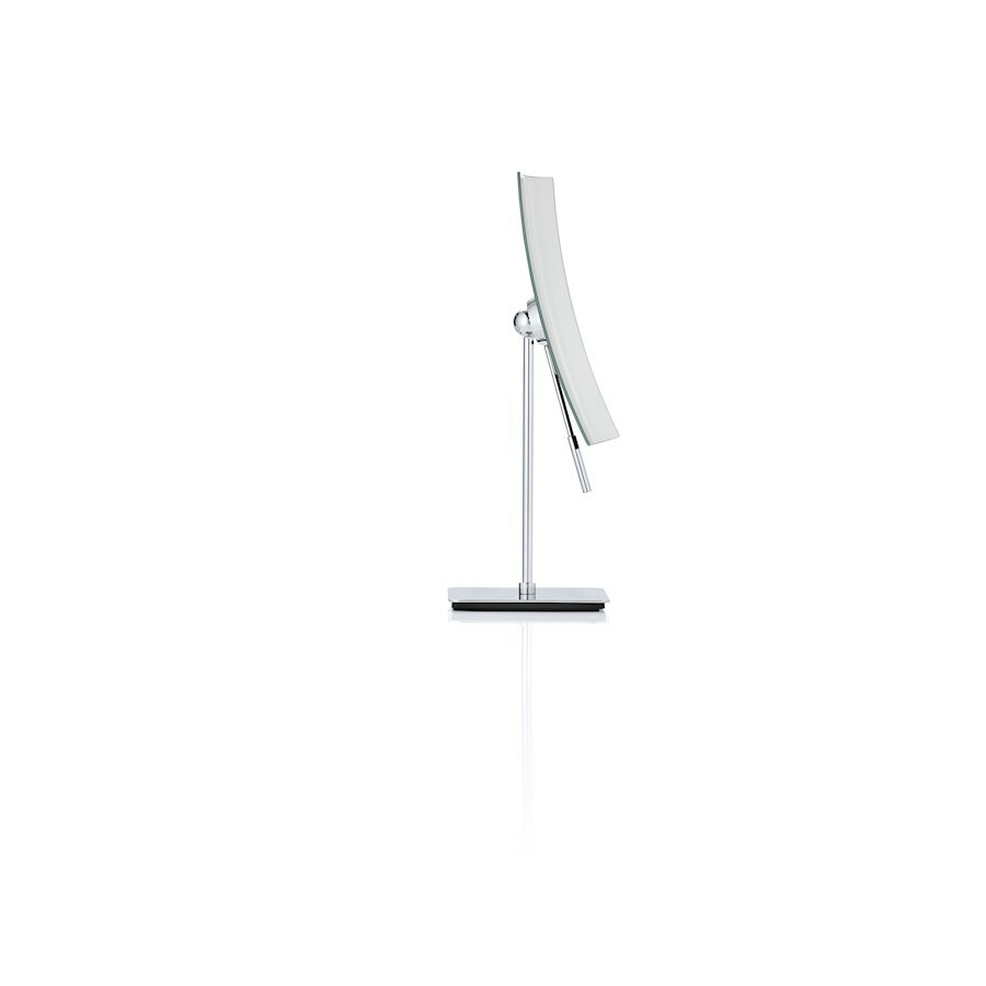 Blomus Vista Vanity Mirror, Chrome Plated Steel, Foam Rubber – 68949