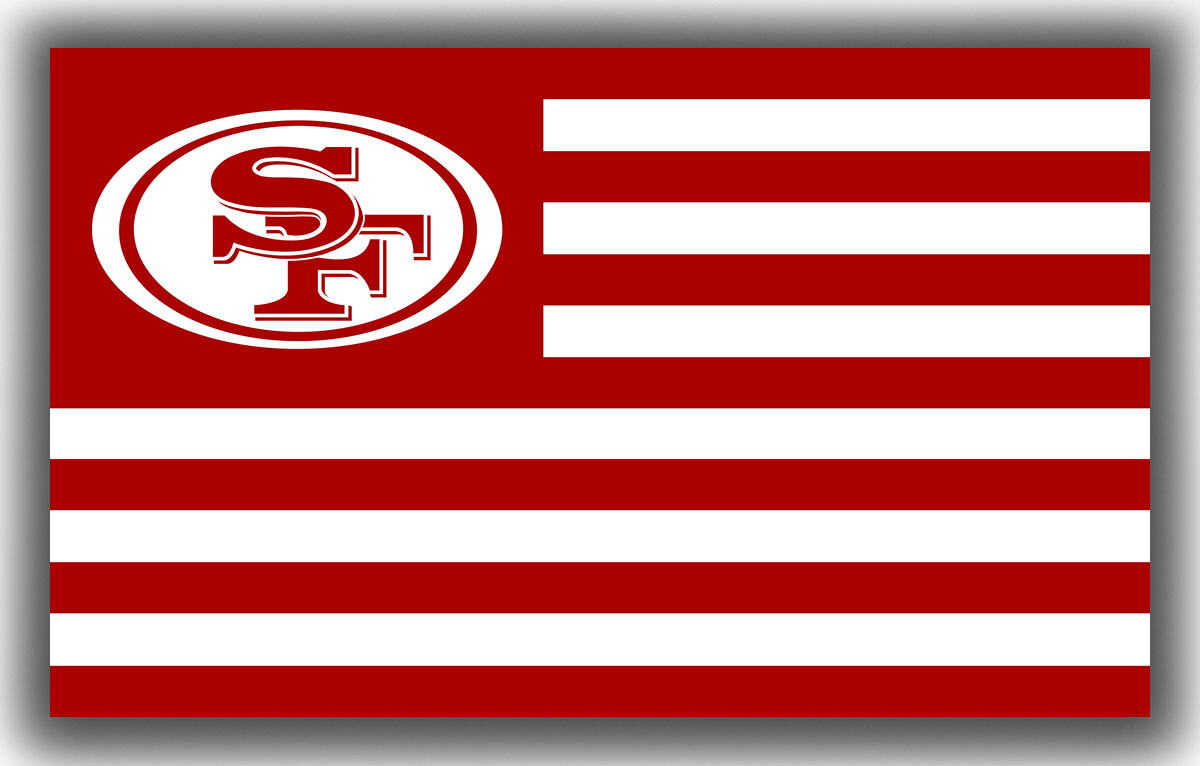 San Francisco Football Team Memorable Flag 90x150cm 3x5ft 49ers Fan Best Banner