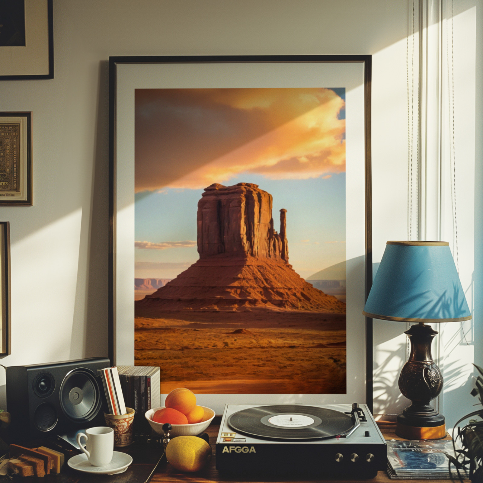 Desert Wall Art Rustic Print Western Poster Vintage Southwestern Decor Home Art