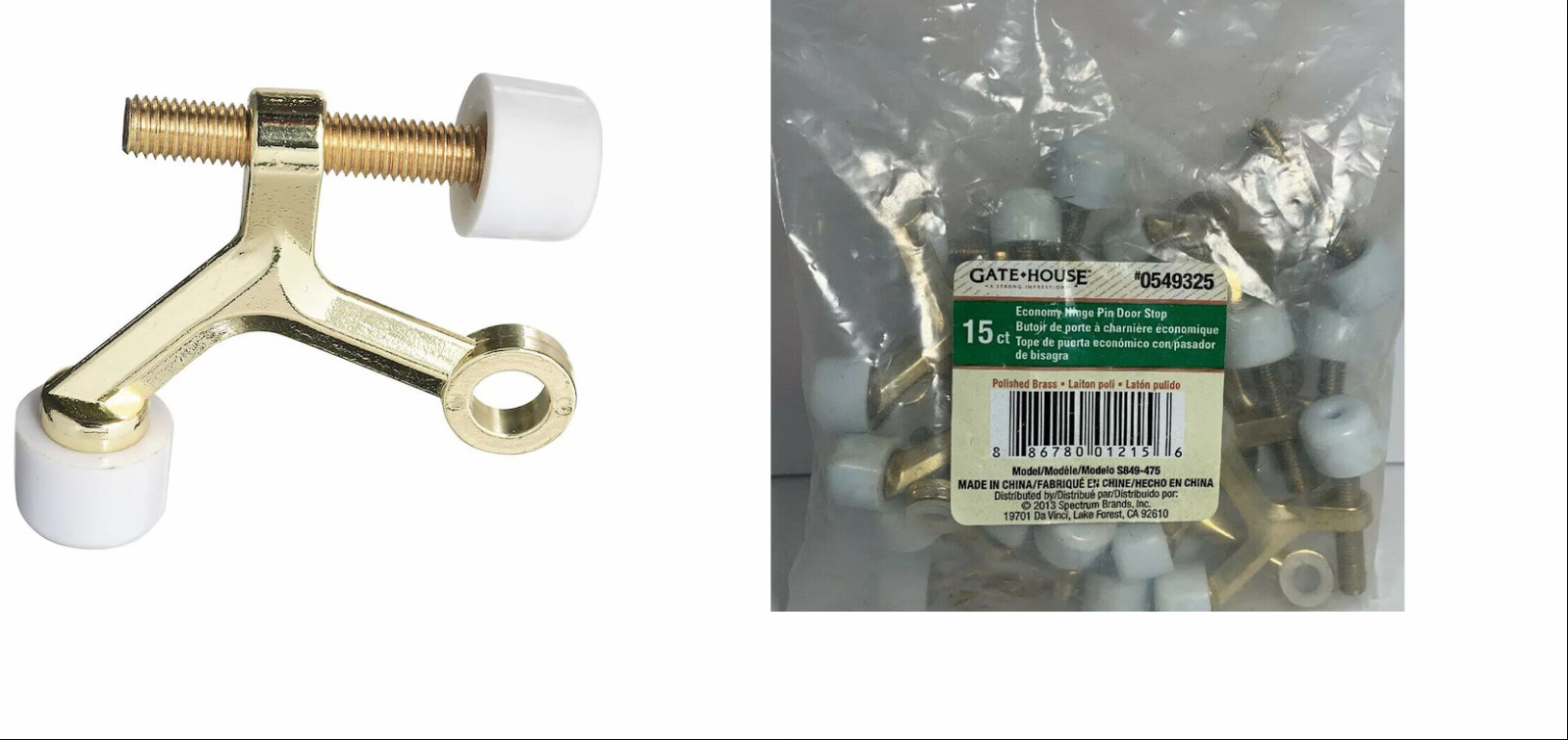 Gatehouse 15-Pack 0.63-in x 3.25-in Entry Door Hinge Pin