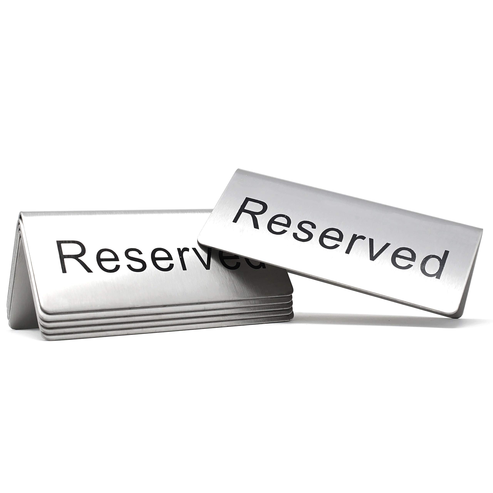 Reserved Table Signs 4.75×1.75 – 6 Pack
